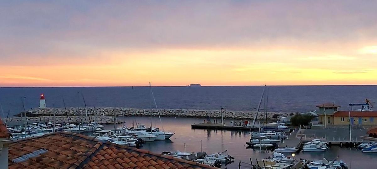 Magnifique Vue Mer Et Port Sausset-les-Pins Exteriör bild